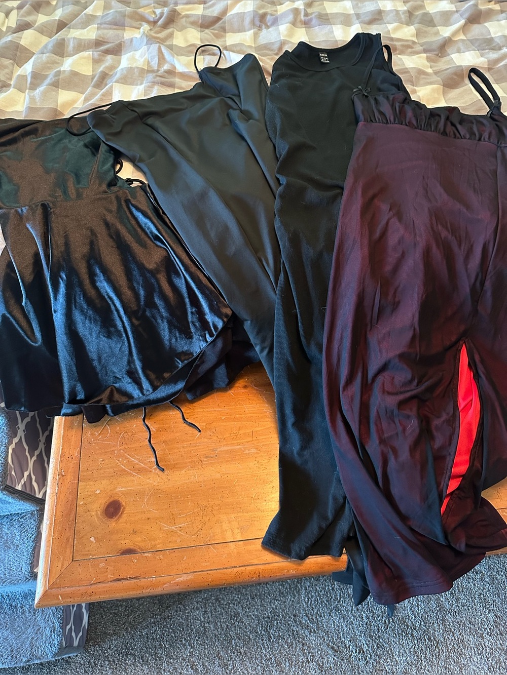 Mixed Women's Dresses- Black (4)